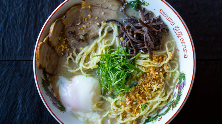 Ototo's pork tonkotsu ramen