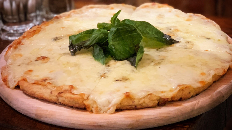 Margherita pizza from Senza Gluten by Jemiko Cafe & Bakery