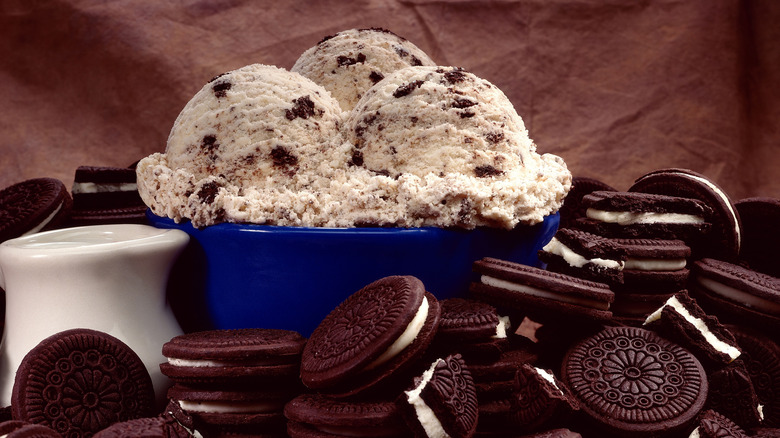 Cookies and cream ice cream