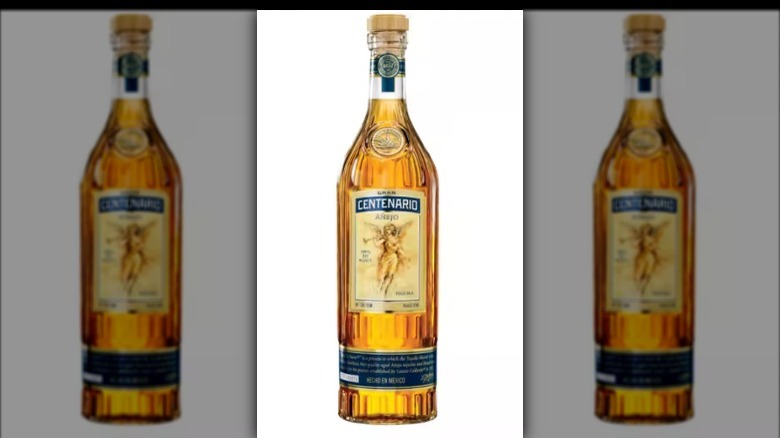 Bottle of Gran Centenario Añejo tequila