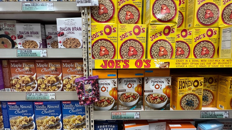 Trader Joe's breakfast cereal varieties