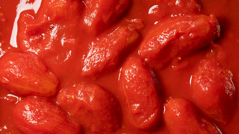 whole peeled tomatoes