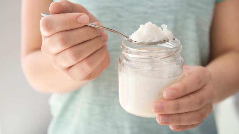 lard in a jar