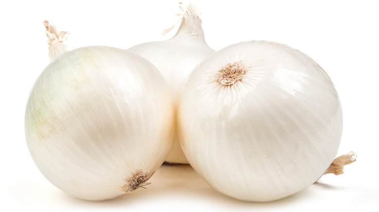 white onions