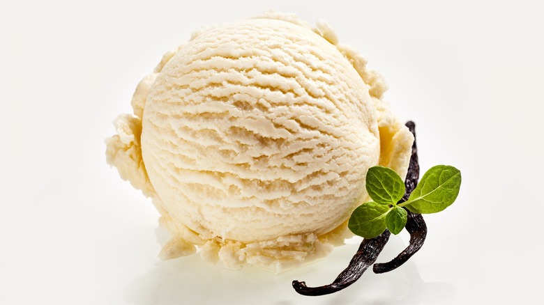 vanilla bean ice cream