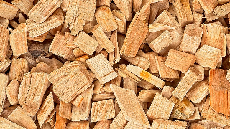 wood chips