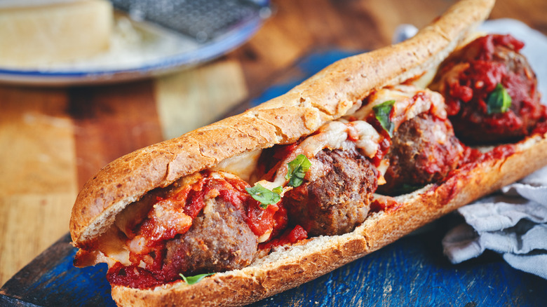 meatball sandwich