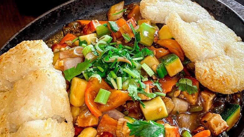 Heart and Soy and Roots vegetable stew