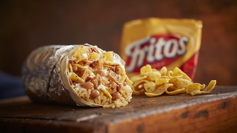 frito burrito from willy's mexicana grill