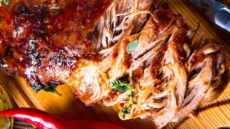 succulent roasted pork