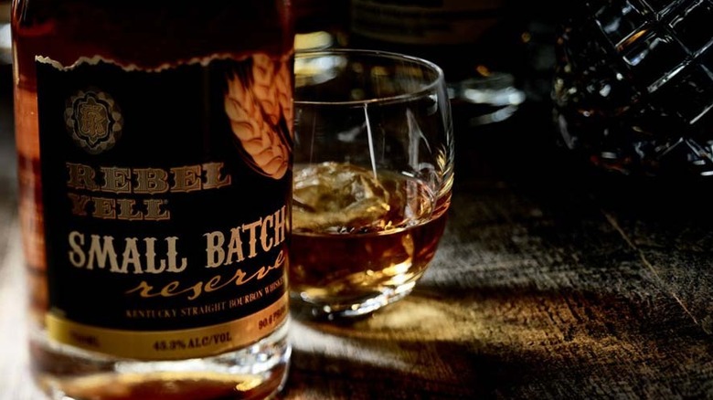 Rebel Small Batch Reserve bottle