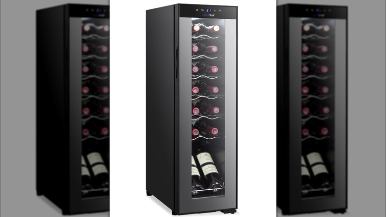 NutriChef Single-Zone Wine Cooler & Chiller