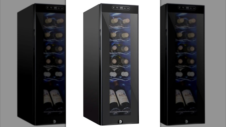 Schmecke 12 Bottle Compressor Wine Cooler Refrigerator