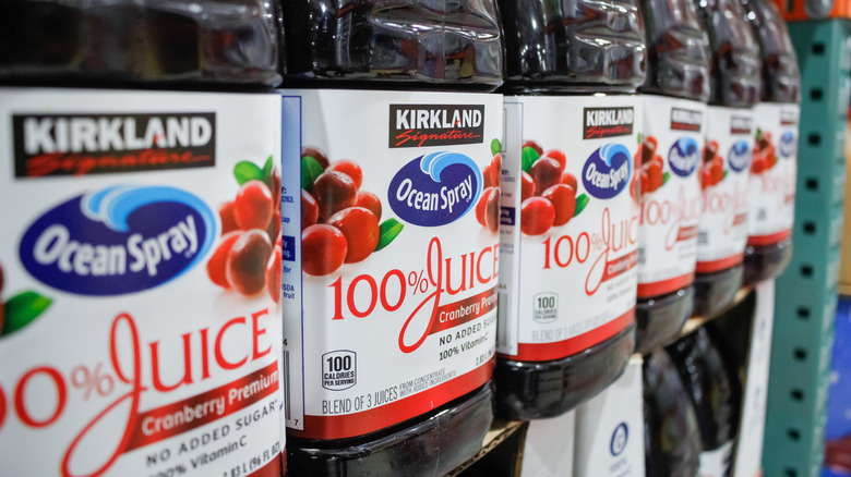 Kirkland Signature Ocean Spray cranberry juice