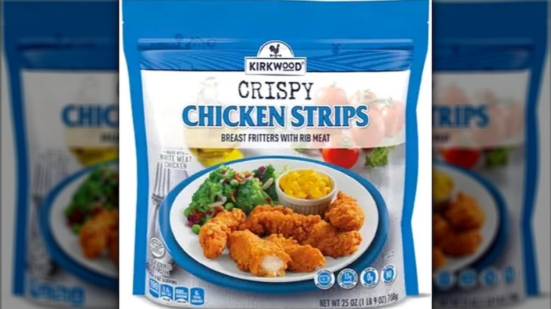 Package of Kirkwood Crispy Chicken Strips