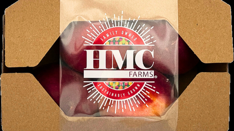 Box of HMC Family Farms fruit