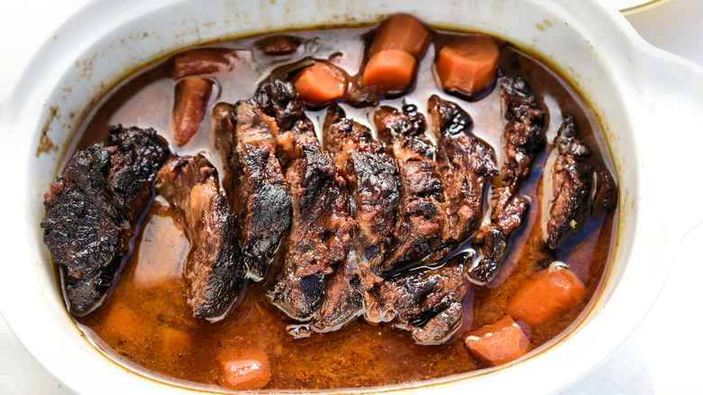 braised brisket in wine