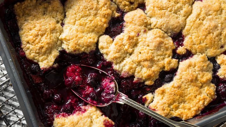 The Biggest Mistakes Everyone Makes With Fruit Cobbler