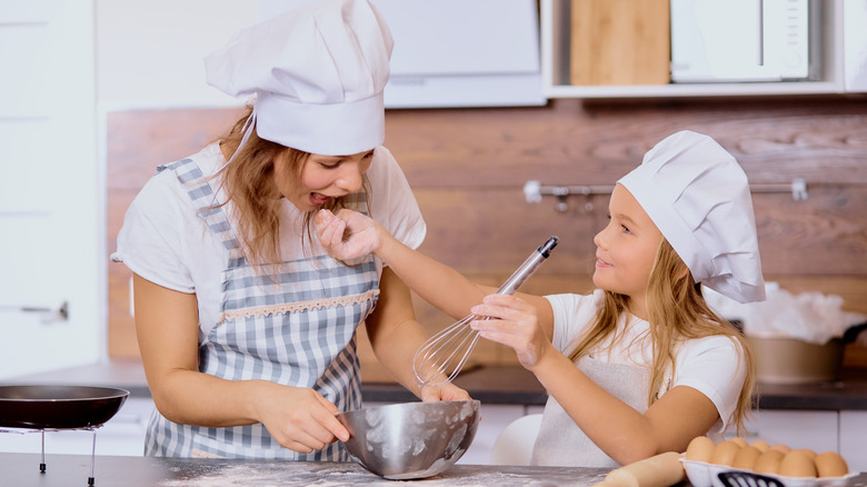 tasting dough