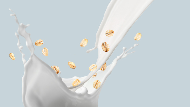 Splash of oat milk