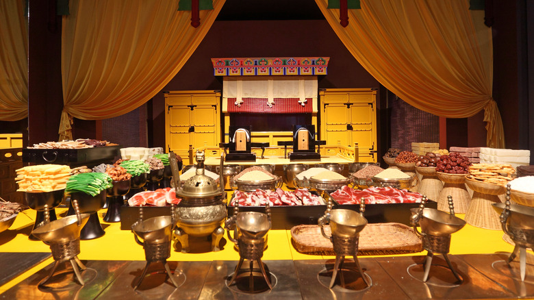 Joseon dynasty food display