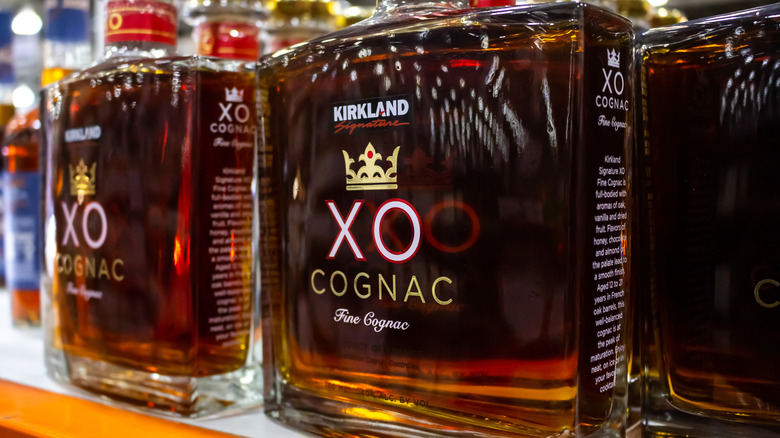 Bottles of Kirkland XO Cognac