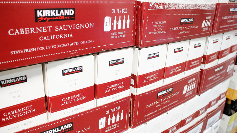 The Brand That's Behind Costco's Kirkland Boxed Wine