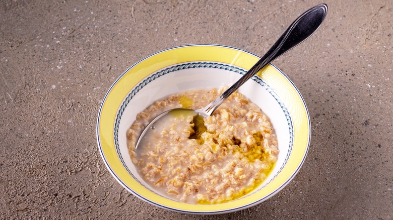 olive oil and oats