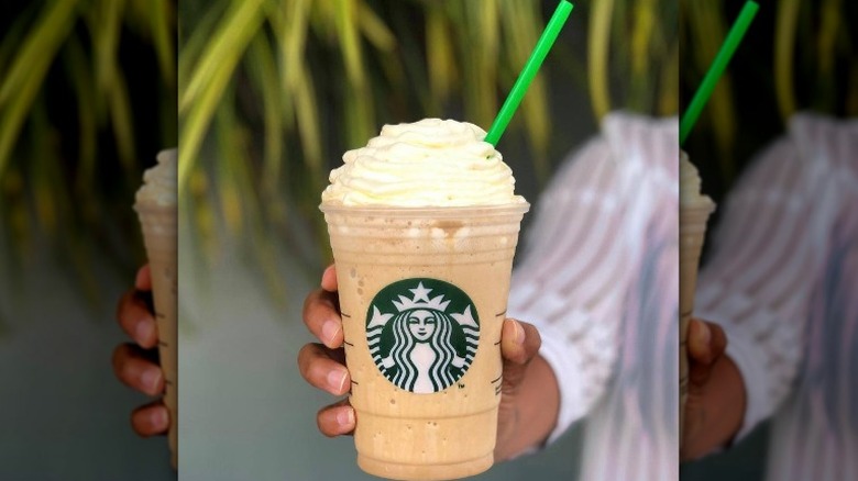 Espresso Frappuccino with whip