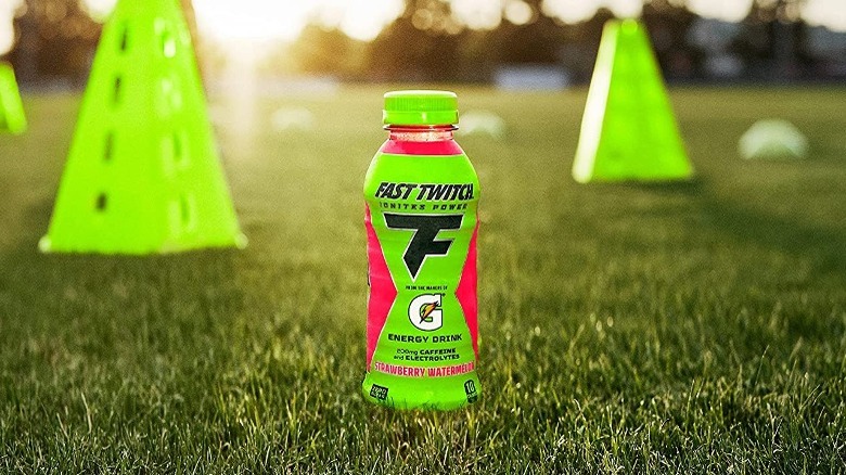 Gatorade Fast Twitch Energy on sports field