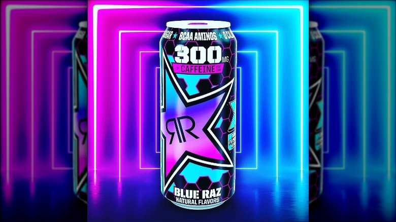 Rockstar Xdurance Blue Raz can