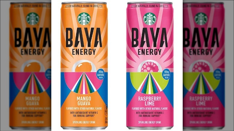 Starbucks Baya Energy drinks