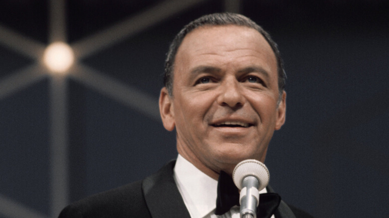 Frank Sinatra performing