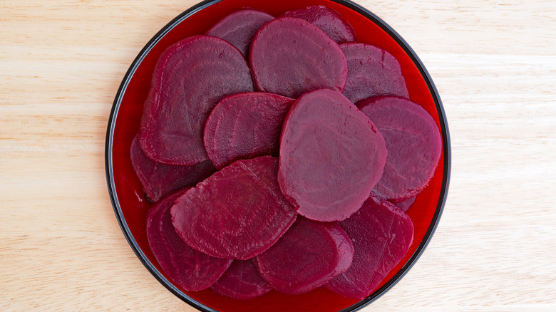 Canned beets