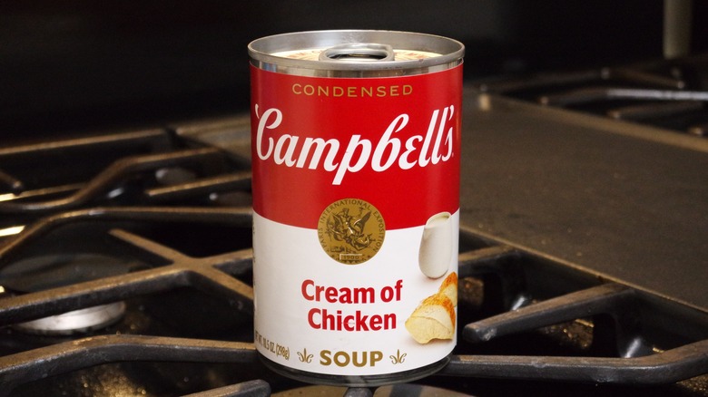 Can of cream of chicken soup