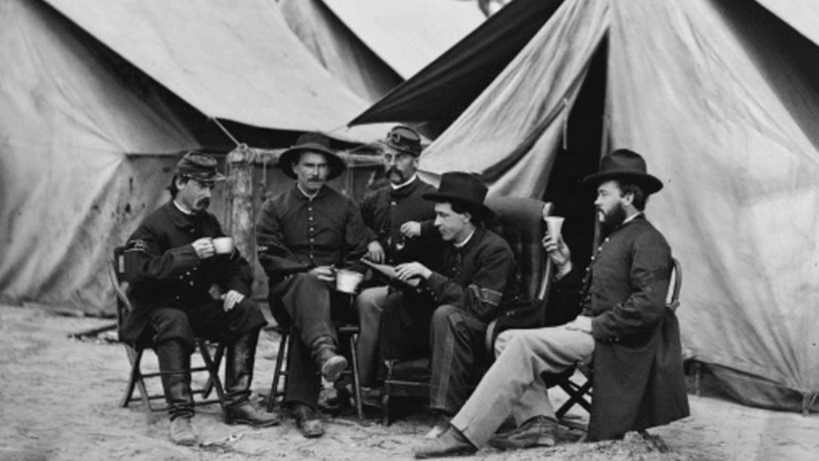 Men o' War Tent - I would guess the production referred to in this