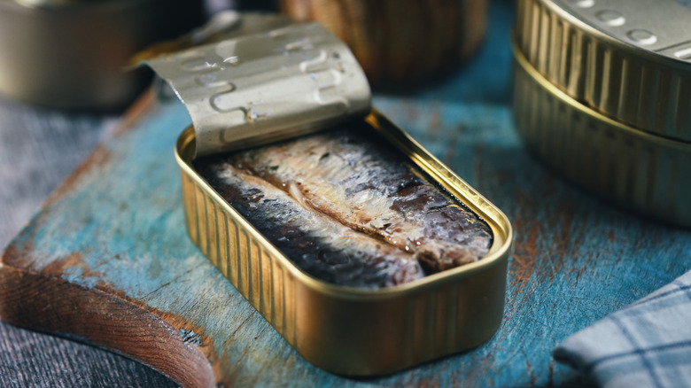 canned sardines