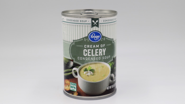 Kroger brand canned cream of celery soup