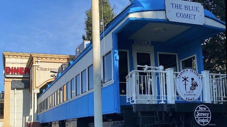 Exterior of Clinton Station Diner in New Jersey