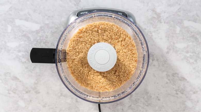 breadcrumbs in food processor