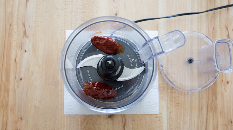 chipotle peppers in food processor