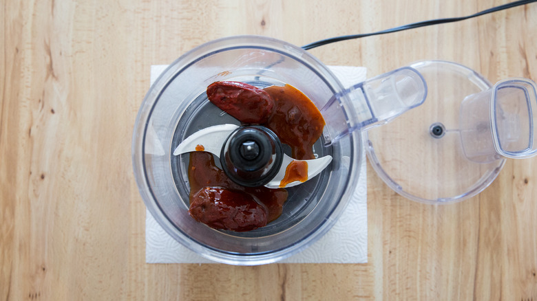 chipotle peppers in food processor