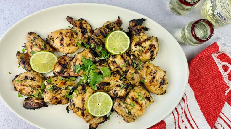 tequila lime grilled chicken