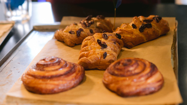 assortment of pastries