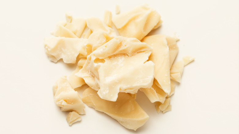 chunks of cocoa butter