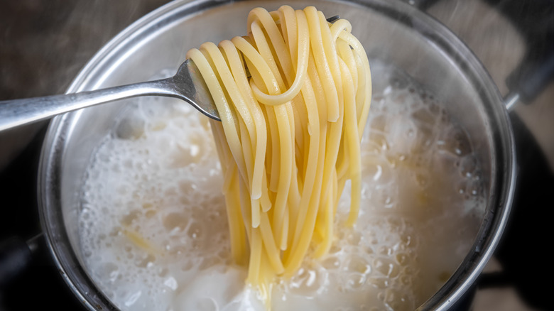 boiling gluten-free pasta