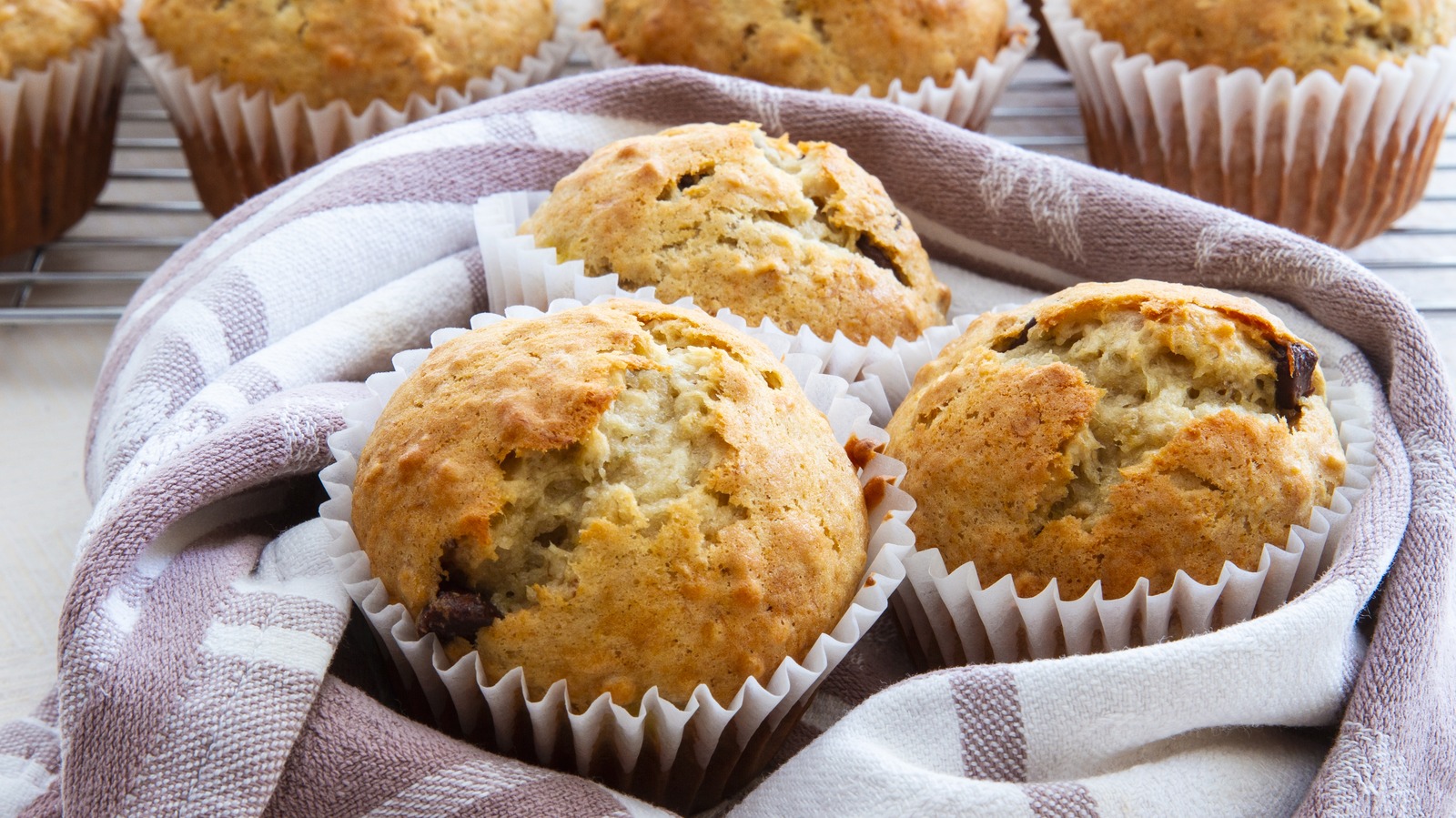 The Common Mistake You're Probably Making With Your Muffin Batter