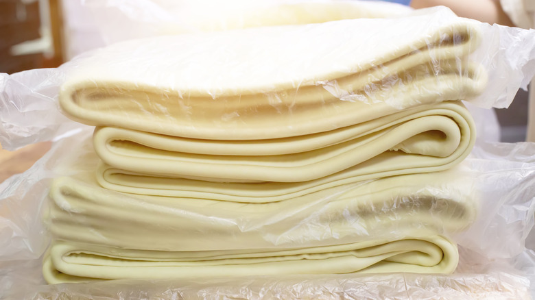 folded puff pastry