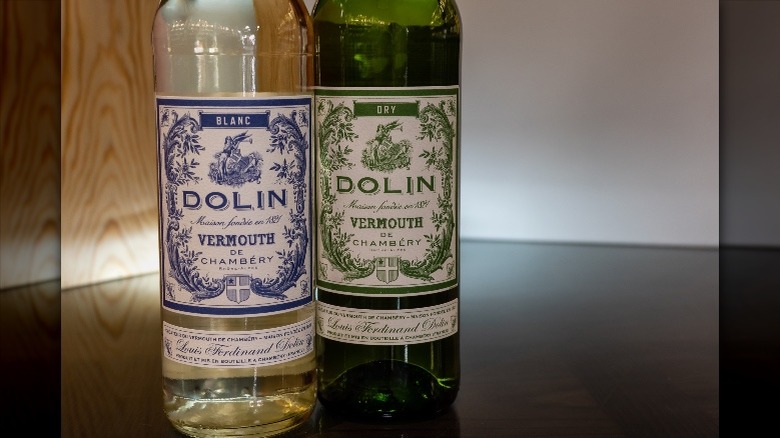 bottles of vermouth