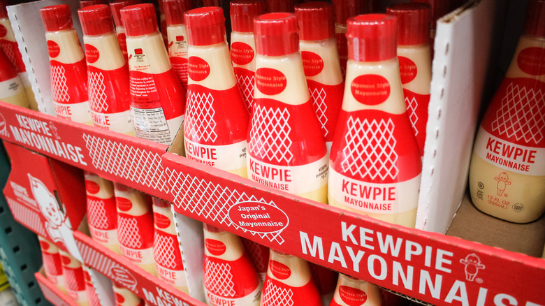 store display of Kewpie mayo